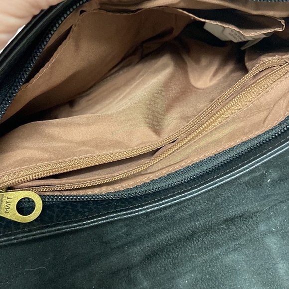 Matt by Matt & Nat purse vegan leather, moto style with chains and studs - Picture 6 of 10